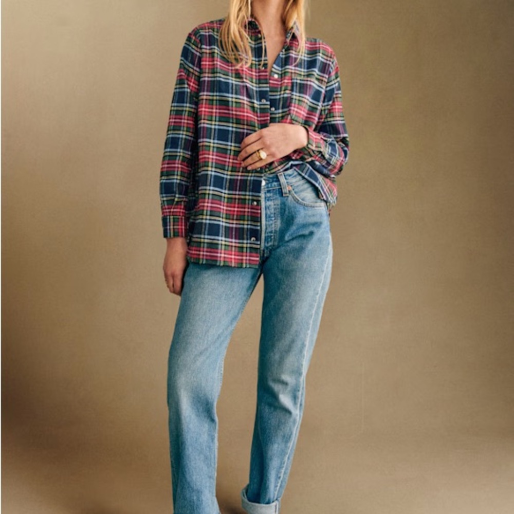 Sezane max flannel